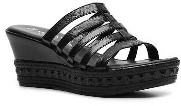 Italian Shoemakers Jessica Wedge Sandal | Where to buy  How to wear
