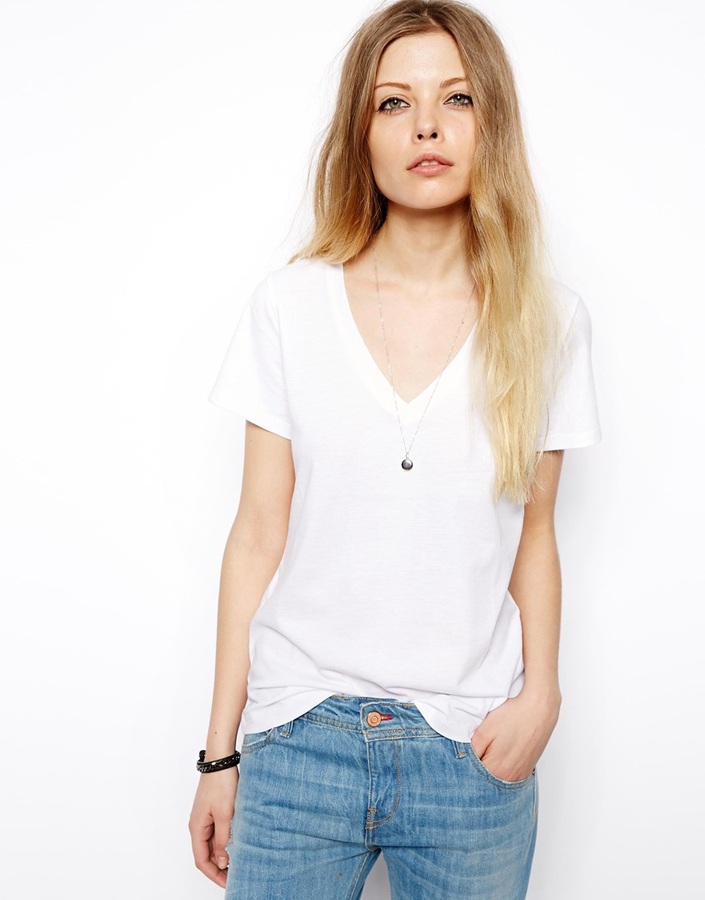 Asos T Shirt With V Neck | Where to buy  How to wear